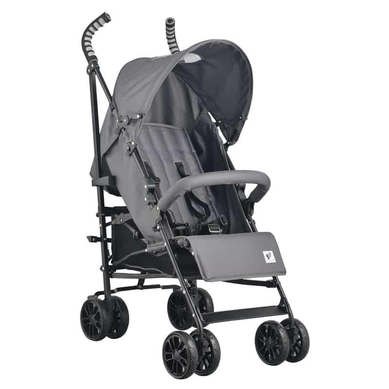 Baby buggy met verstelbare rug