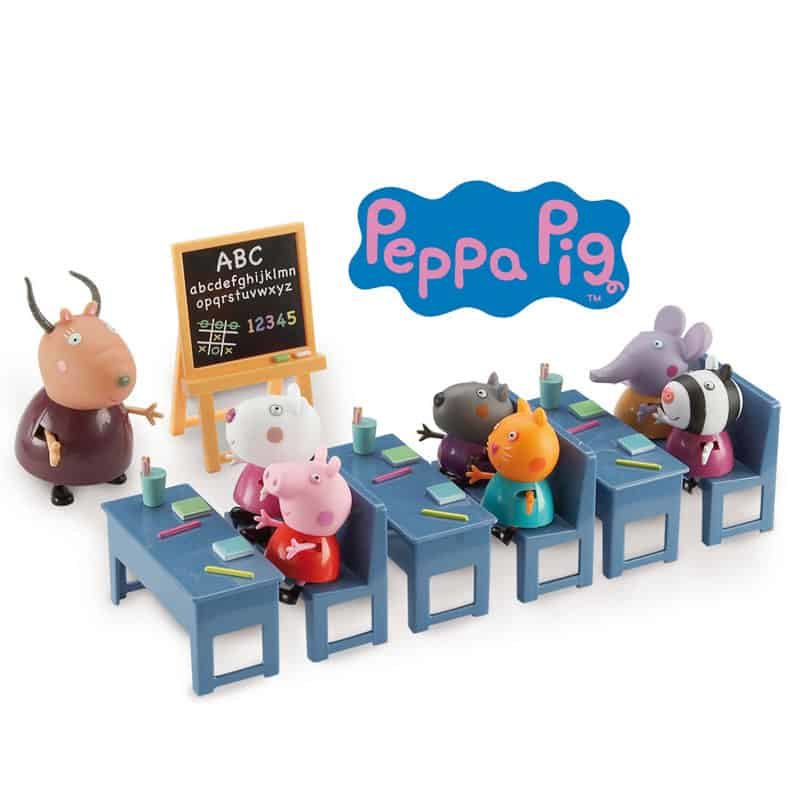 Peppa Pig klaslokaal