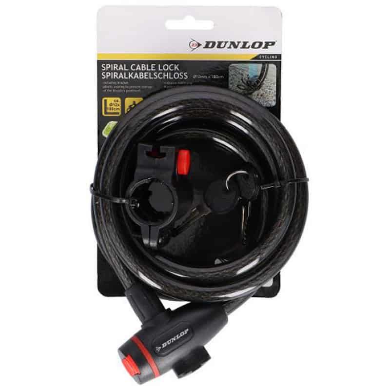 Dunlop spiraalslot 12mm - 180cm - Afbeelding 2