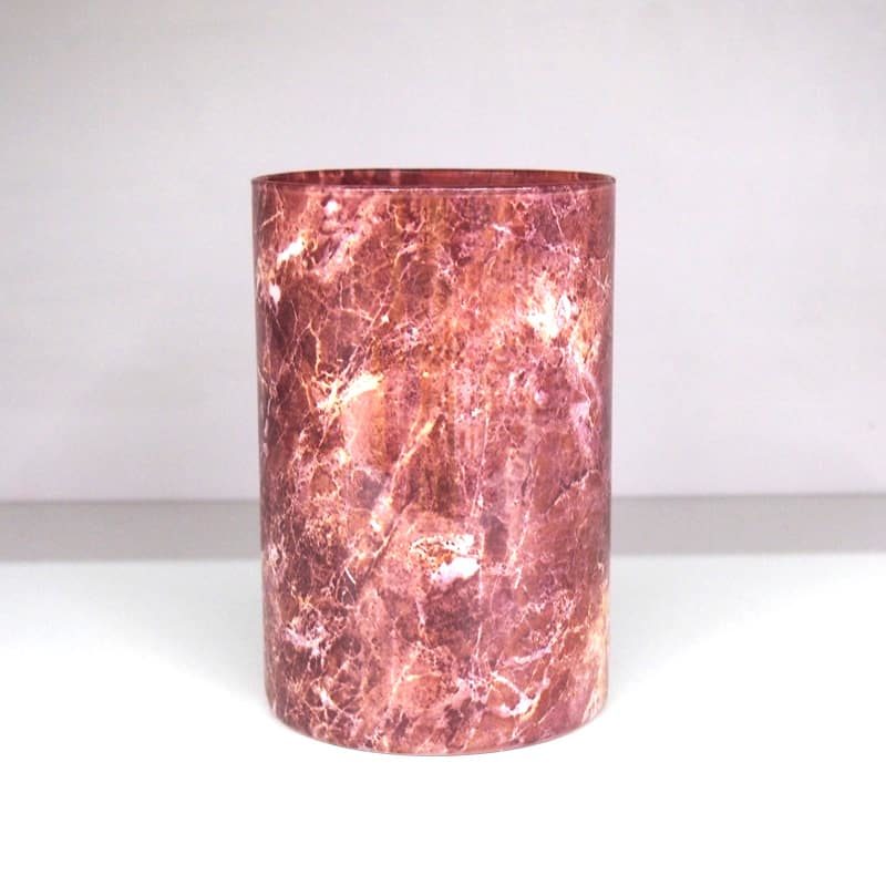 Theelichthouder glas 16cm