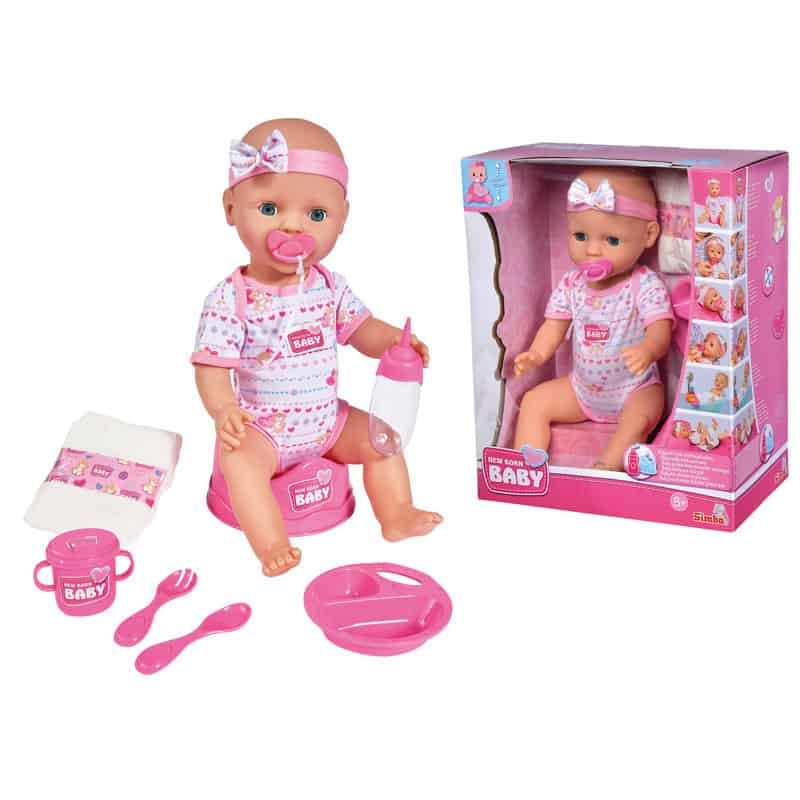 New Born Babypop meisje (43cm) - Afbeelding 4