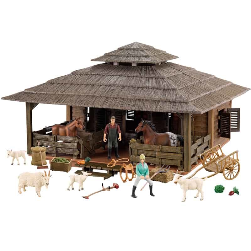 Boerderij set met dieren & accessoires