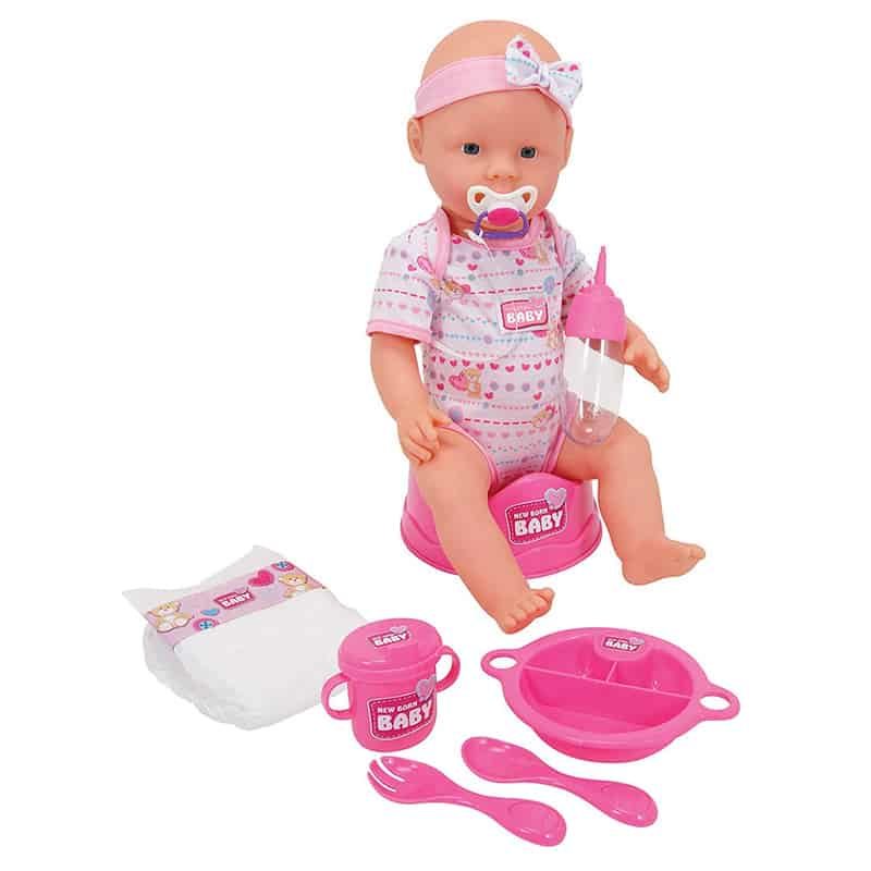 New Born Babypop meisje (43cm)