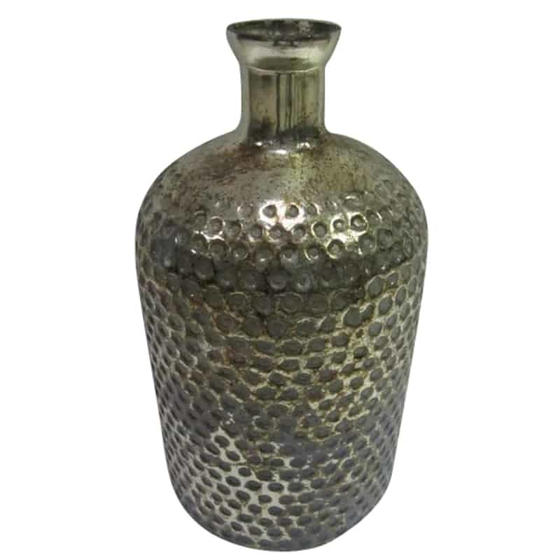 Vaas/fles 2-tone 18xH37cm koper