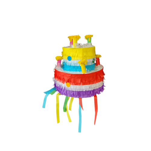 Pinata verjaardagstaart