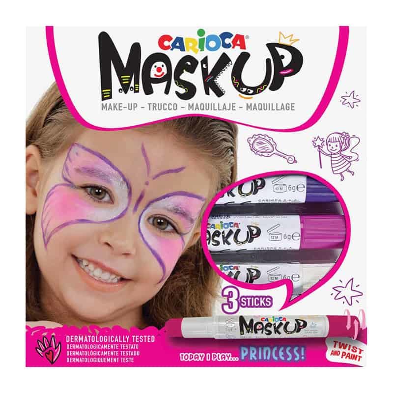 Carioca Mask Up kleurstiften kindergrime - Afbeelding 4