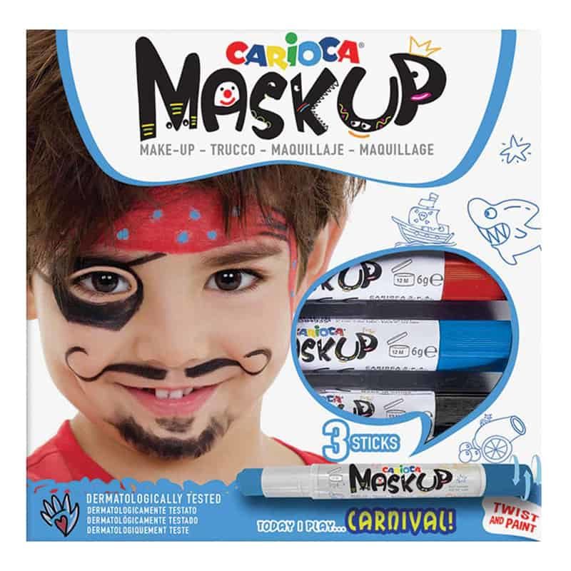 Carioca Mask Up kleurstiften kindergrime - Afbeelding 3