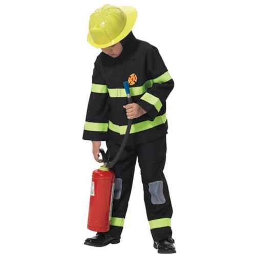 Verkleedpak Brandweer met kap