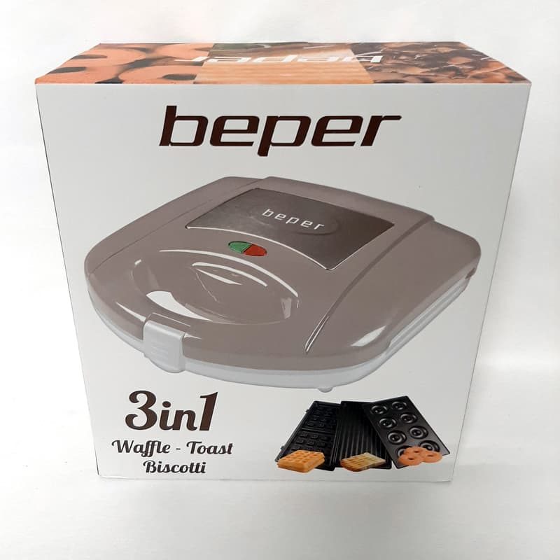Beper 3in1 Donut - Wafel - Sandwichmaker