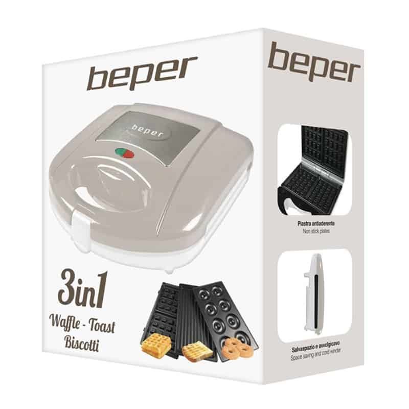 Beper 3in1 Donut - Wafel - Sandwichmaker - Afbeelding 5