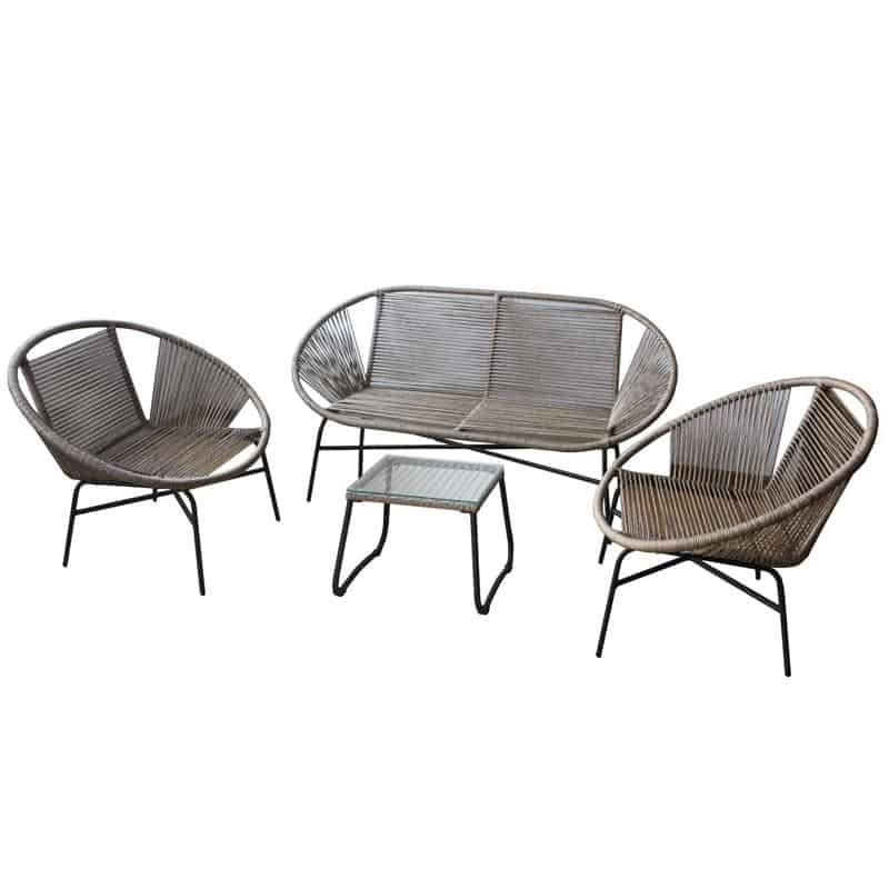Lounge set 4-delig - Afbeelding 2