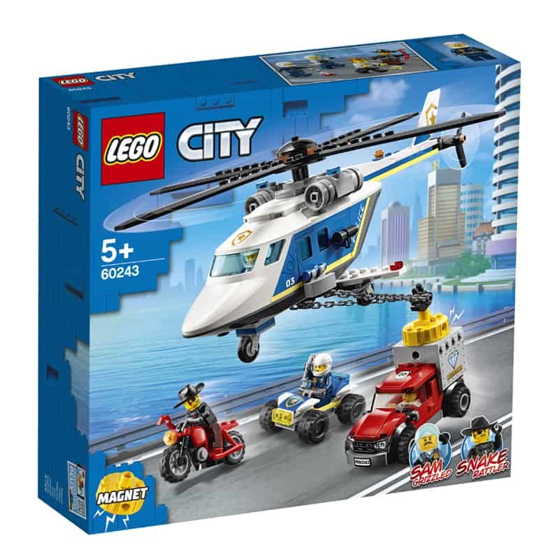 Lego City Politiehelikopter achtervolging