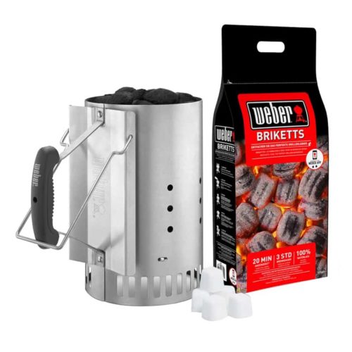 Weber briketten starterset