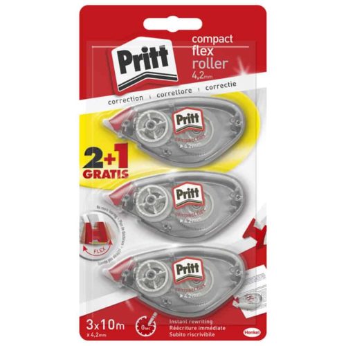 Pritt Compact Roller flex (2+1 GRATIS)