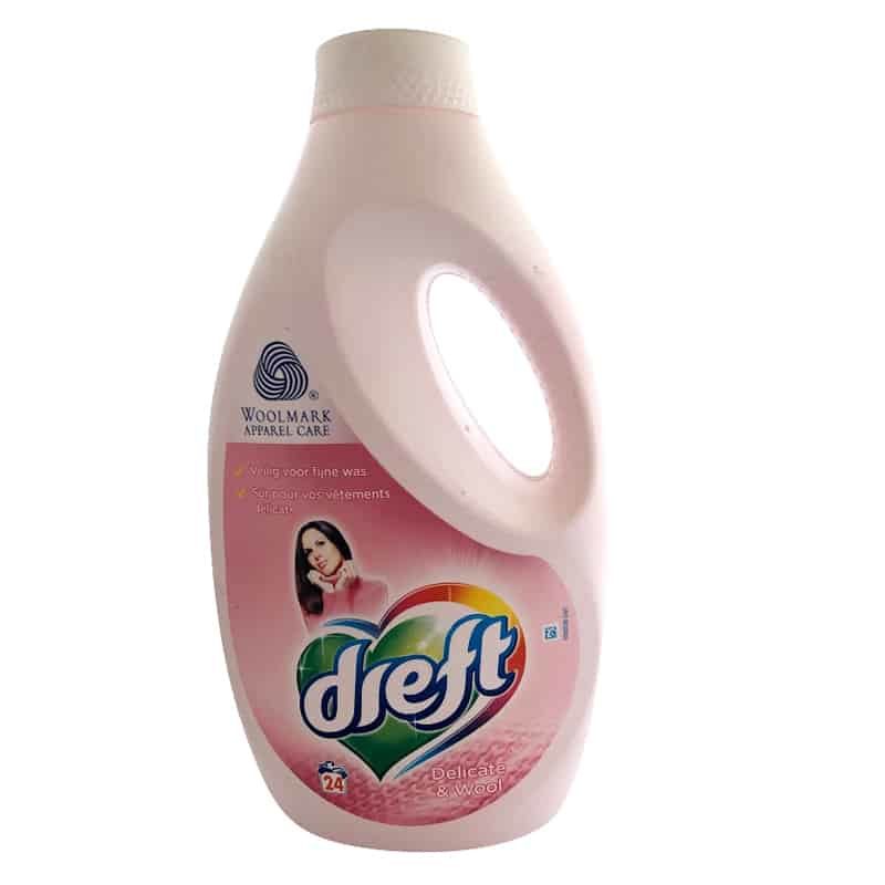 Dreft Wasmiddel Delicate & Wool 1,44L