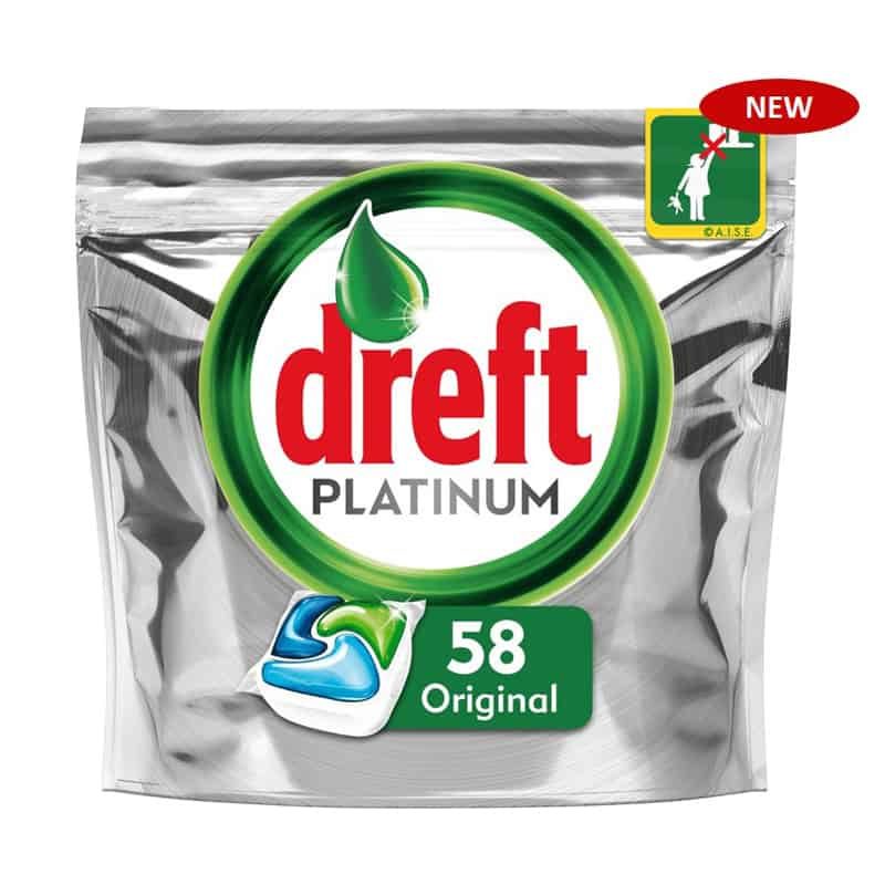 Dreft Caps Platinium - All in One (864g)