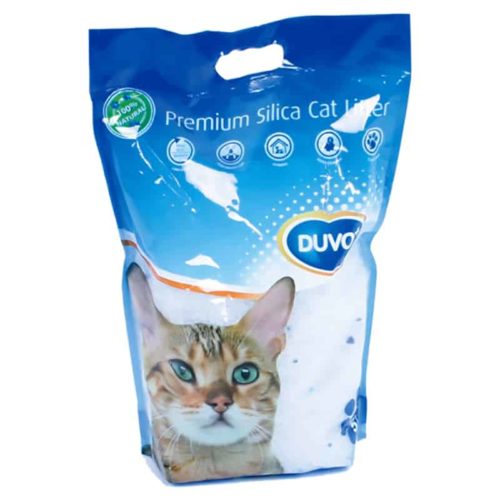 Duvo+ kattenbakvulling Silica 5L Premium