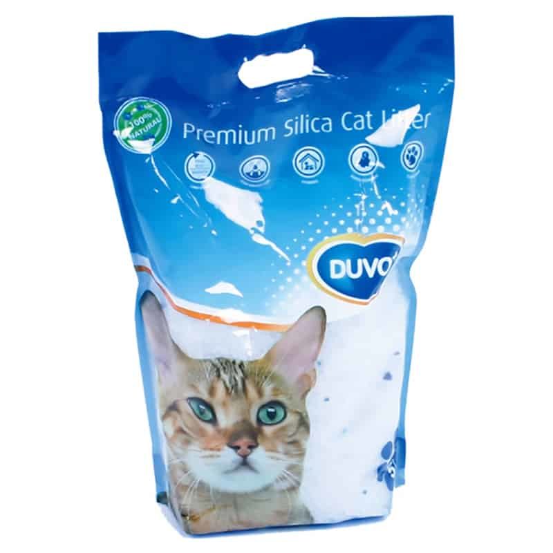 Duvo+ kattenbakvulling Silica 5L Premium