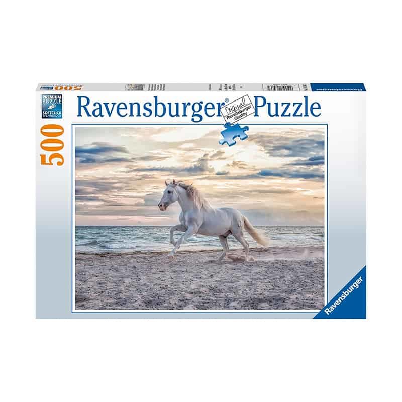 Ravensburger Puzzel (500 stuks) Paard op strand