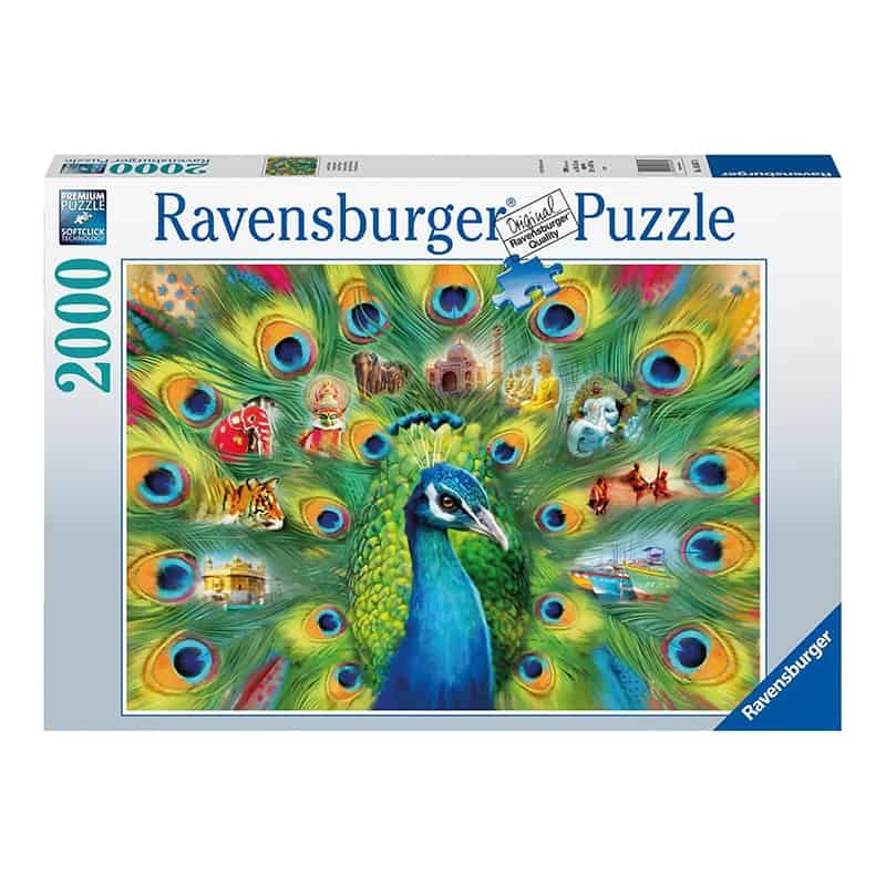 Ravensburger Puzzel (2000 stuks) Land van de pauw