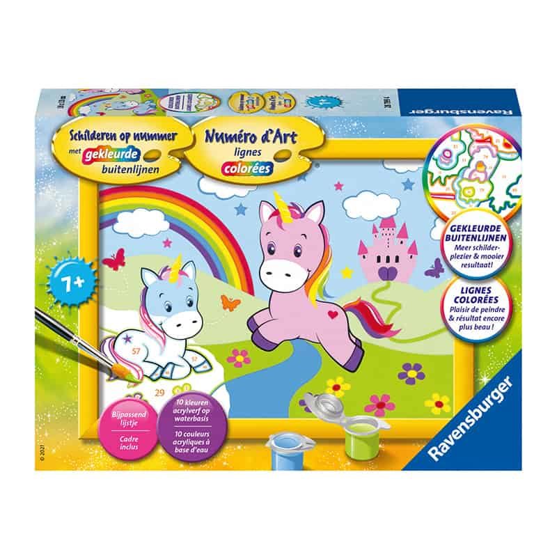 Ravensburger Schilderen op nummer Serie E - Eenhoornwereld