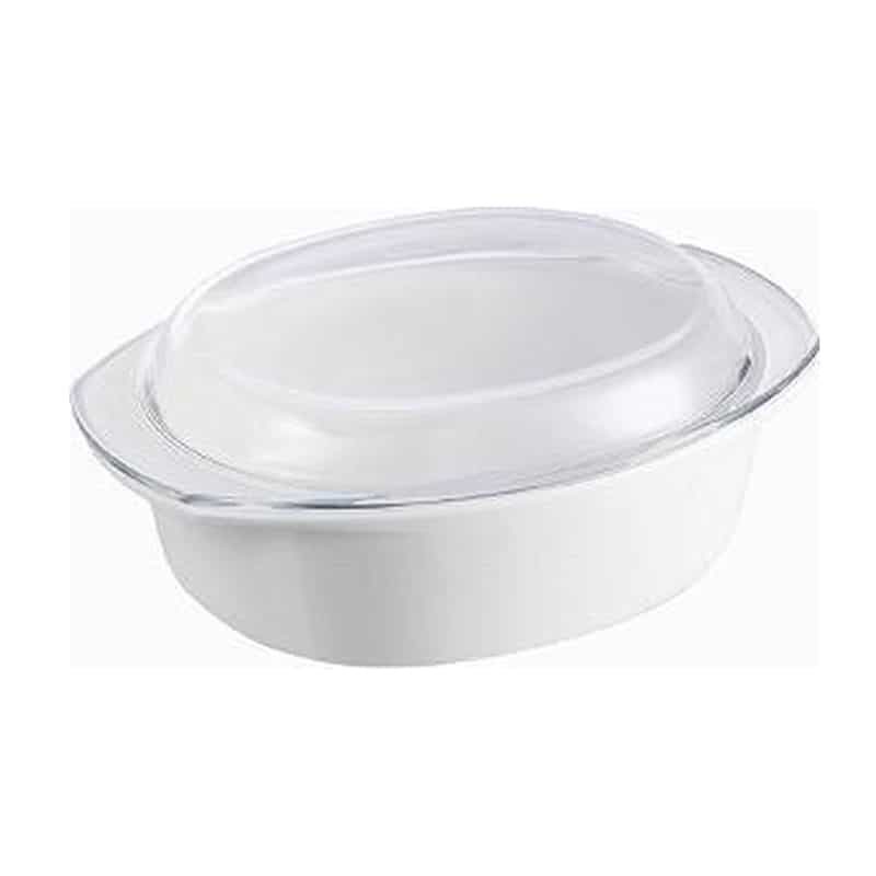 Pyroflam Pyrex ovenschaal met deksel