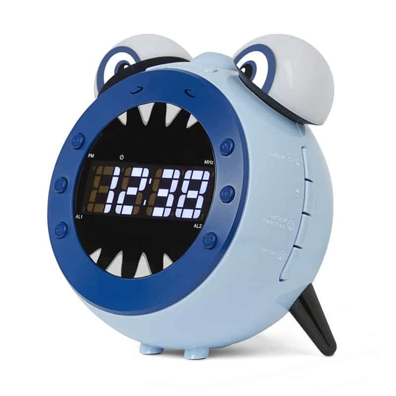 Nikkei wekkerradio blauw