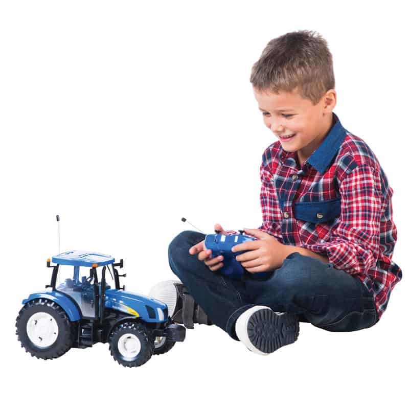 R/C Tomy Boerderij Tractor New Holland T6070 - Afbeelding 3