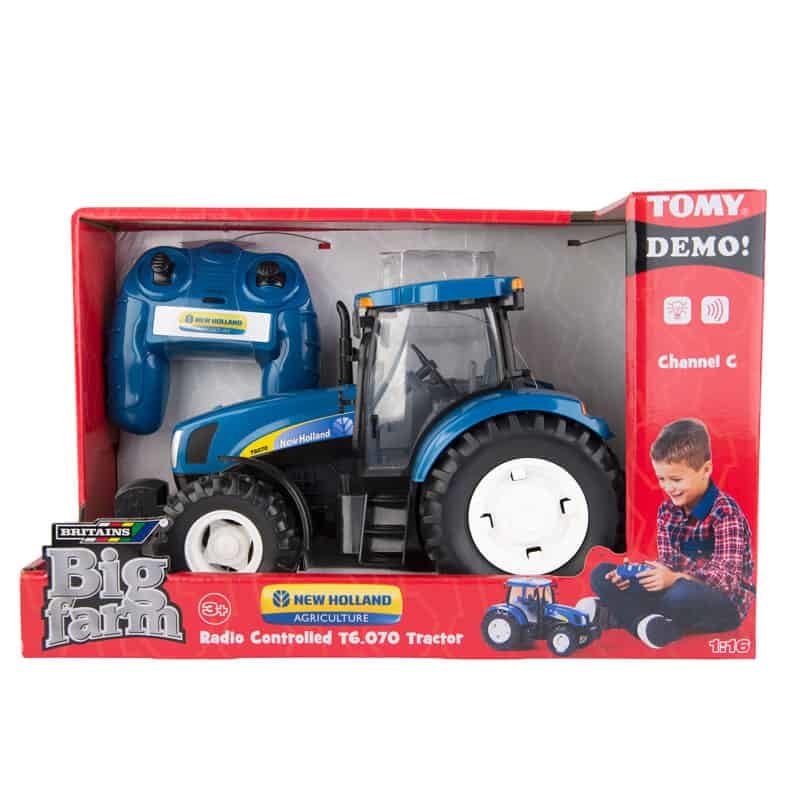 R/C Tomy Boerderij Tractor New Holland T6070 - Afbeelding 4