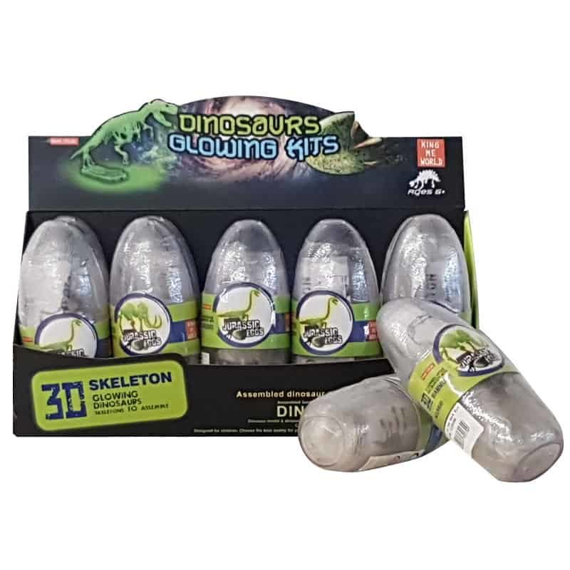 Glow in the Dark Dinosaur Eggs - Afbeelding 2