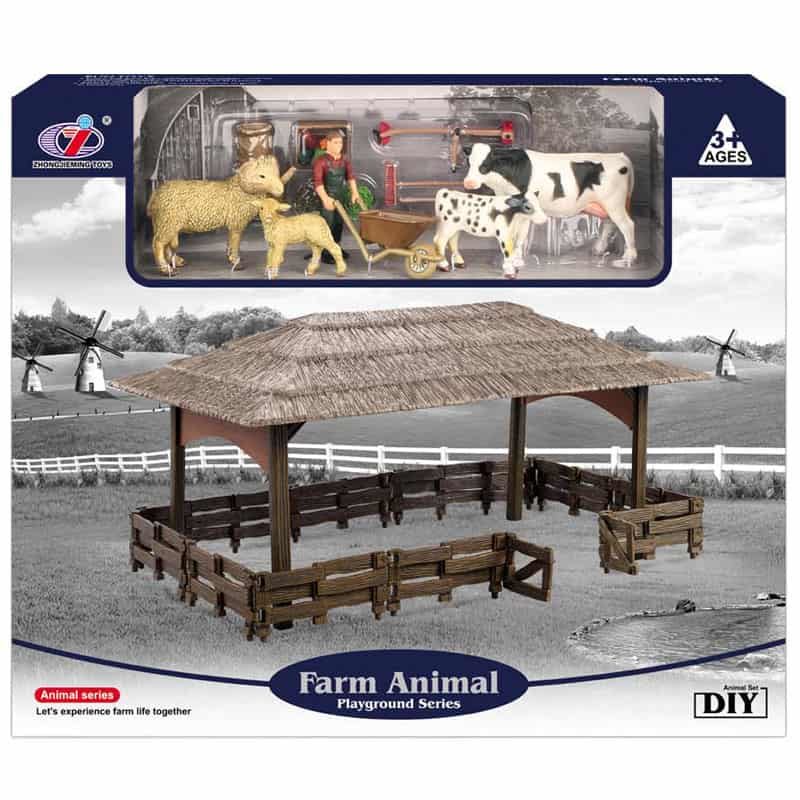 Stal met dieren & accessoires - Afbeelding 3