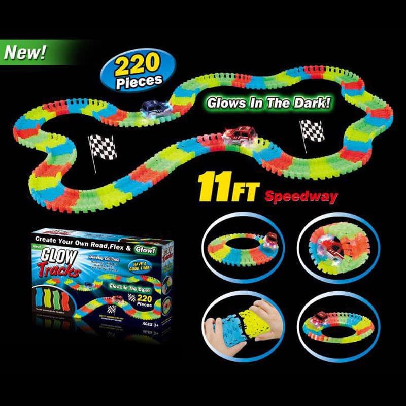 Track set "Glow in the Dark"