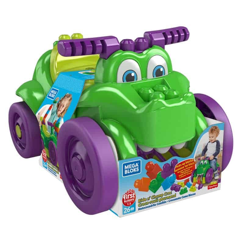 Mega Blocks Sorteerwagen Krokodil