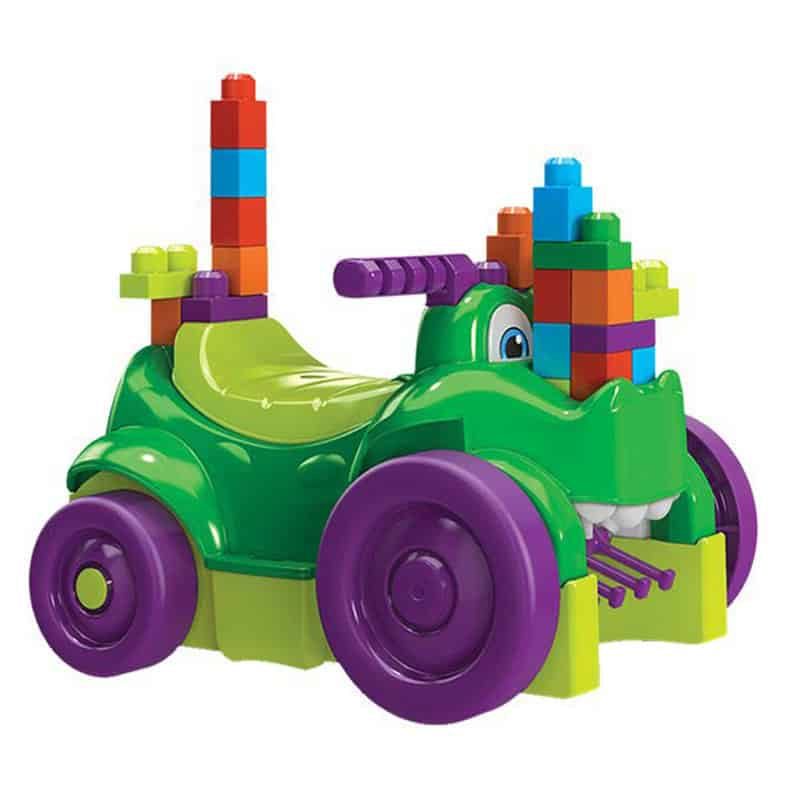 Mega Blocks Sorteerwagen Krokodil - Afbeelding 2