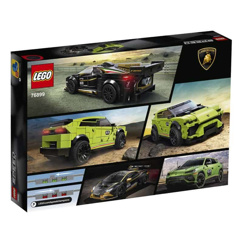 Lego Speed Champions Lamborghini Urus ST-X & Lamborghini Huracán Super Trofeo EVO - Afbeelding 3
