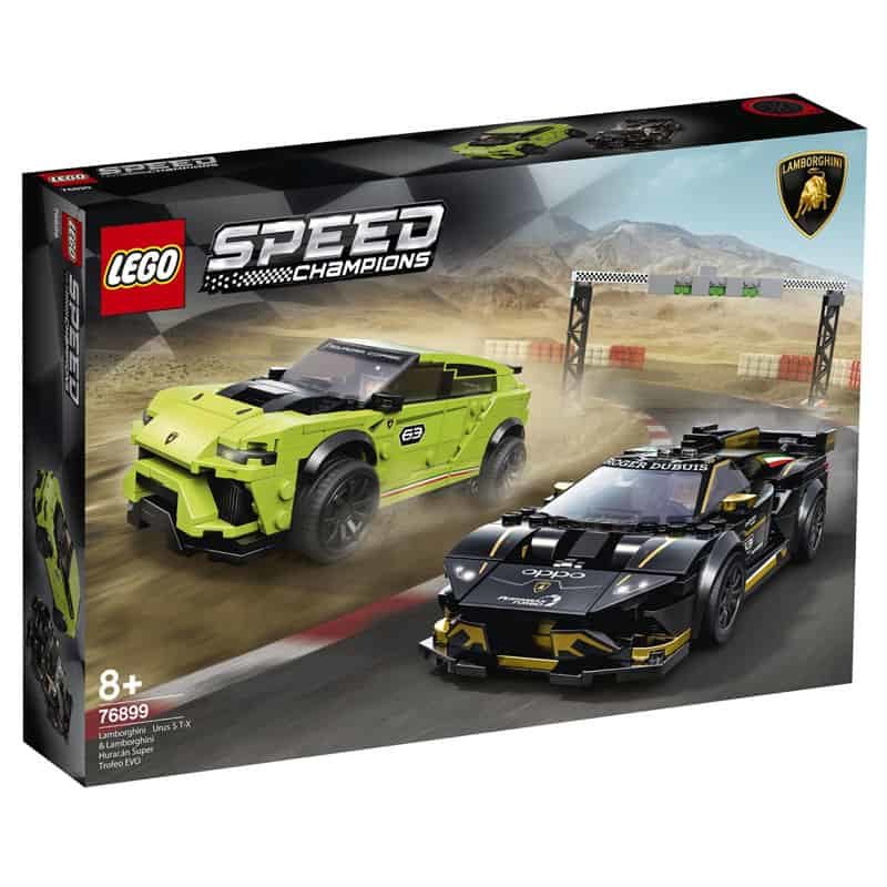 Lego Speed Champions Lamborghini Urus ST-X & Lamborghini Huracán Super Trofeo EVO