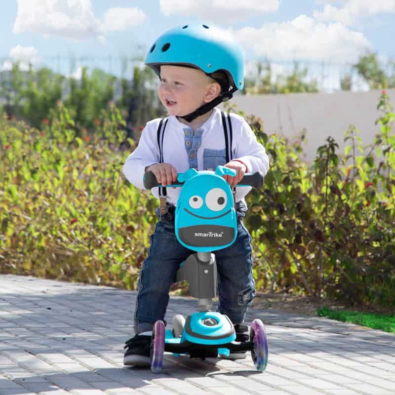 SmarTrike Scooter T1 3in1 - blauw - Afbeelding 3