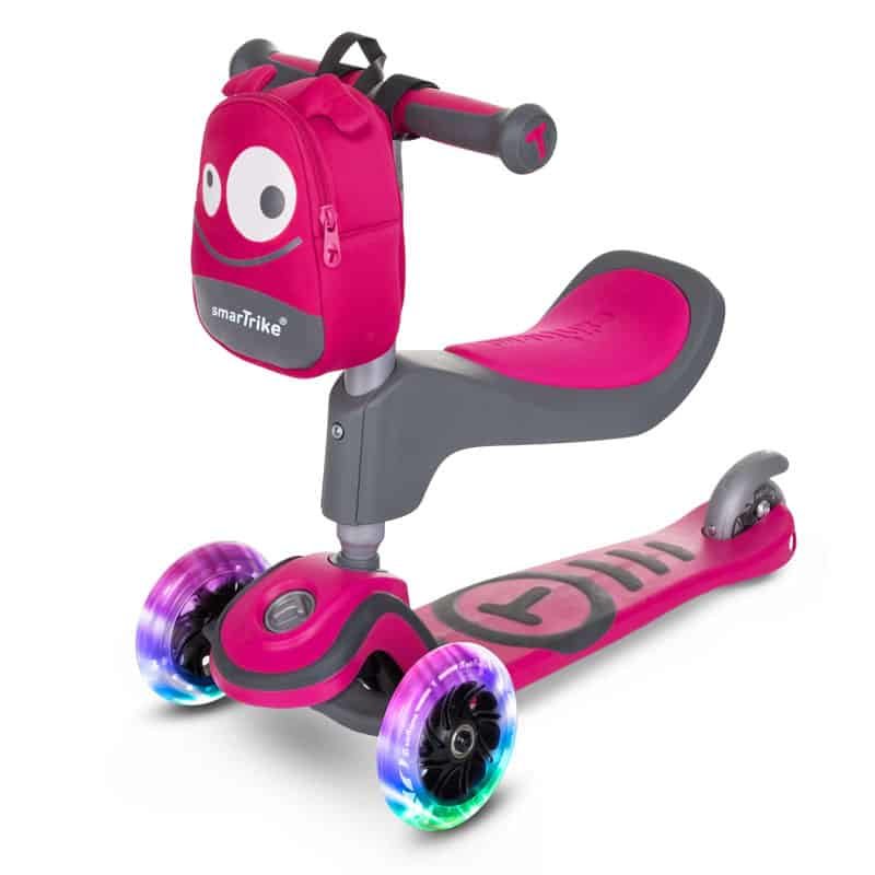 SmarTrike Scooter T1 3in1 - roze