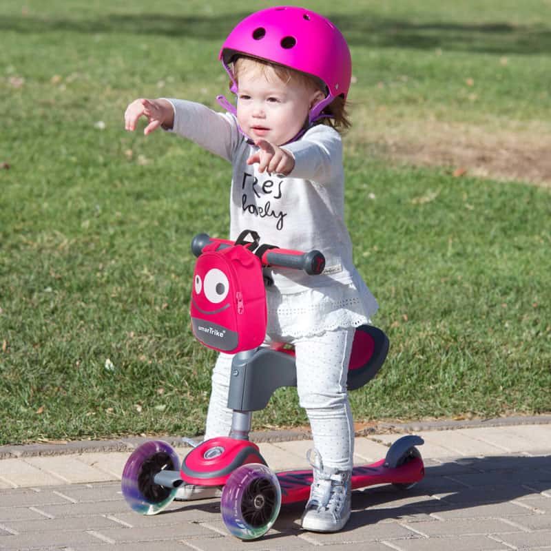 SmarTrike Scooter T1 3in1 - roze - Afbeelding 3