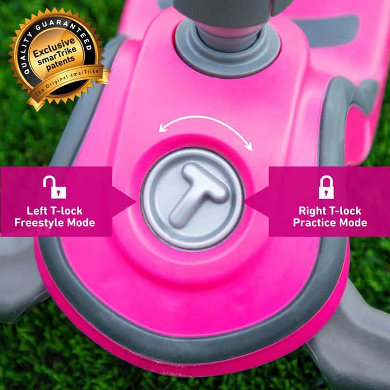 SmarTrike Scooter T1 3in1 - roze - Afbeelding 5