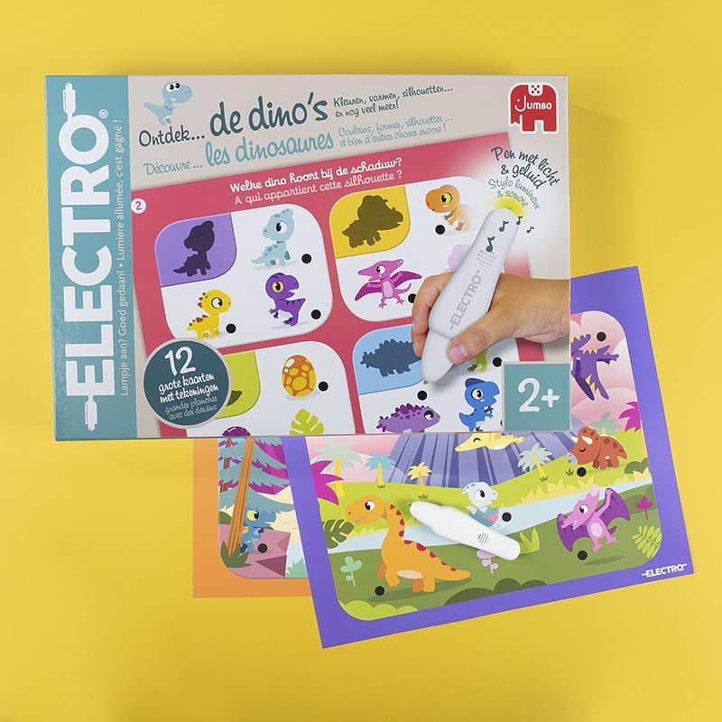 Jumbo Electro Wonderpen Ontdek de dino's - Afbeelding 2