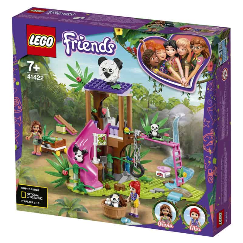 Lego Friends Panda jungle boomhut - Happyland