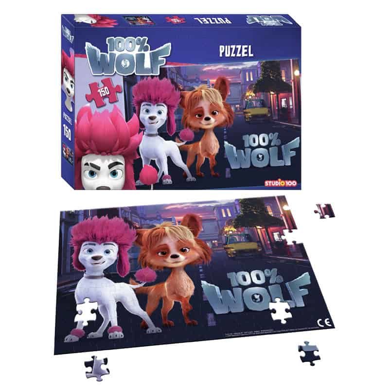 100% Wolf puzzel