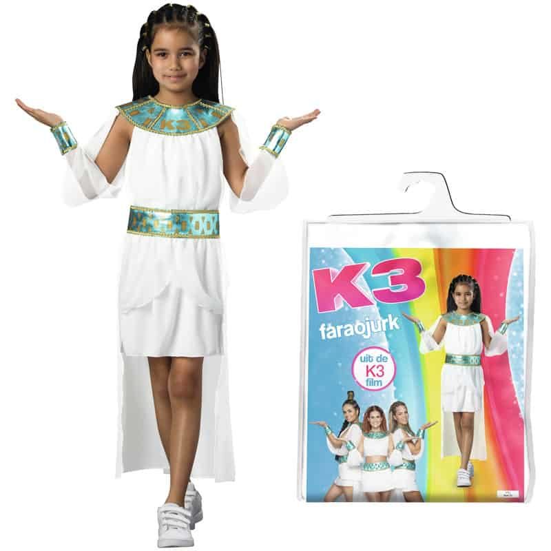 K3 verkleedjurkje Farao (3-5 jaar)