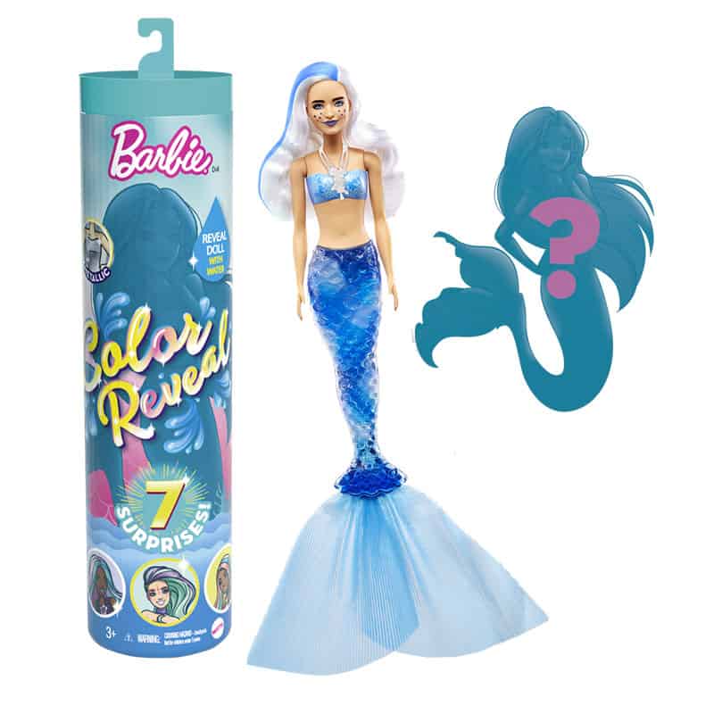 dozijn bloemblad het kan Barbie Color Reveal Zeemeermin - Happyland