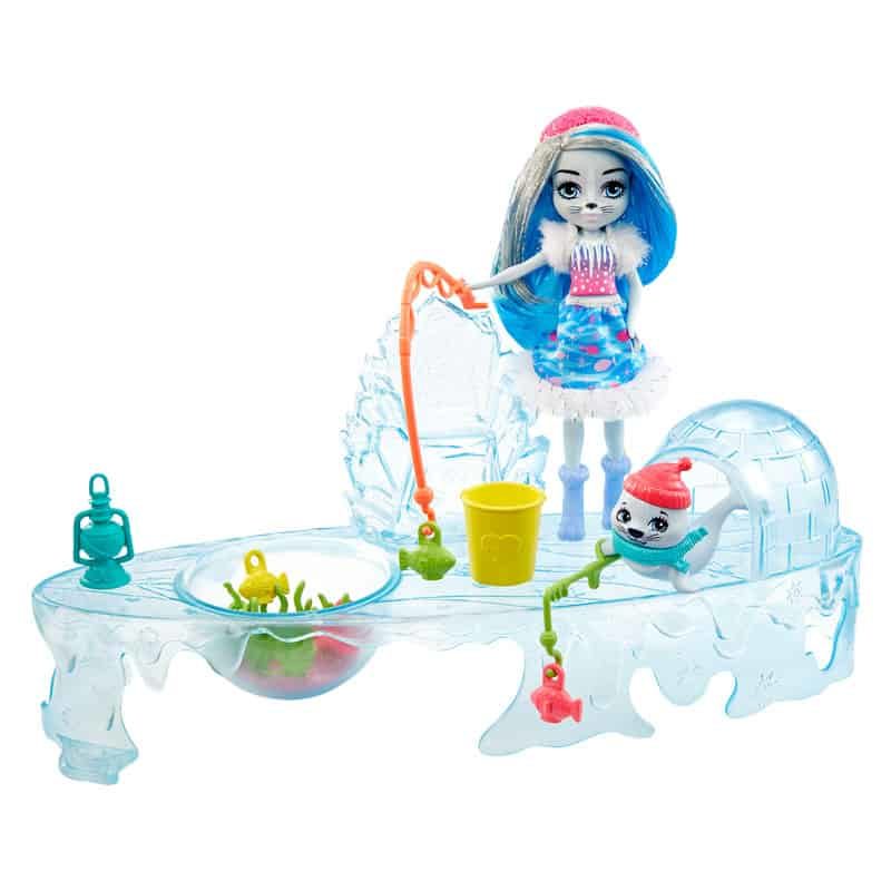Enchantimals Iglo Ice Fishing Playset - Afbeelding 2