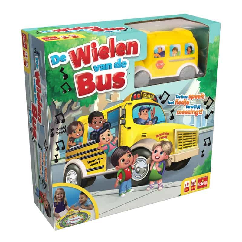 De wielen van de bus