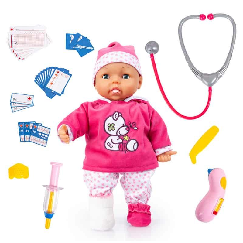 Babypop (38cm) Doctor - Afbeelding 4