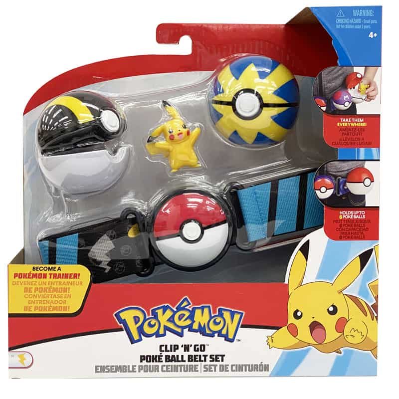 Pokémon Clip 'n Go Ball Belt set