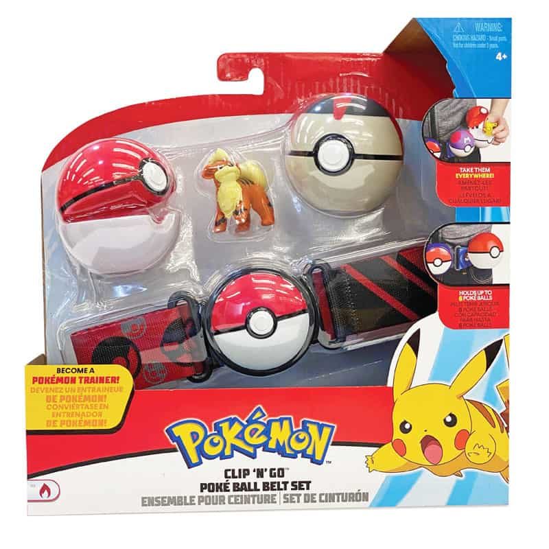 Pokémon Clip 'n Go Ball Belt set - Afbeelding 2